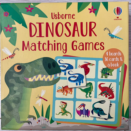 Joc de potrivire Usborne Dinosaurs