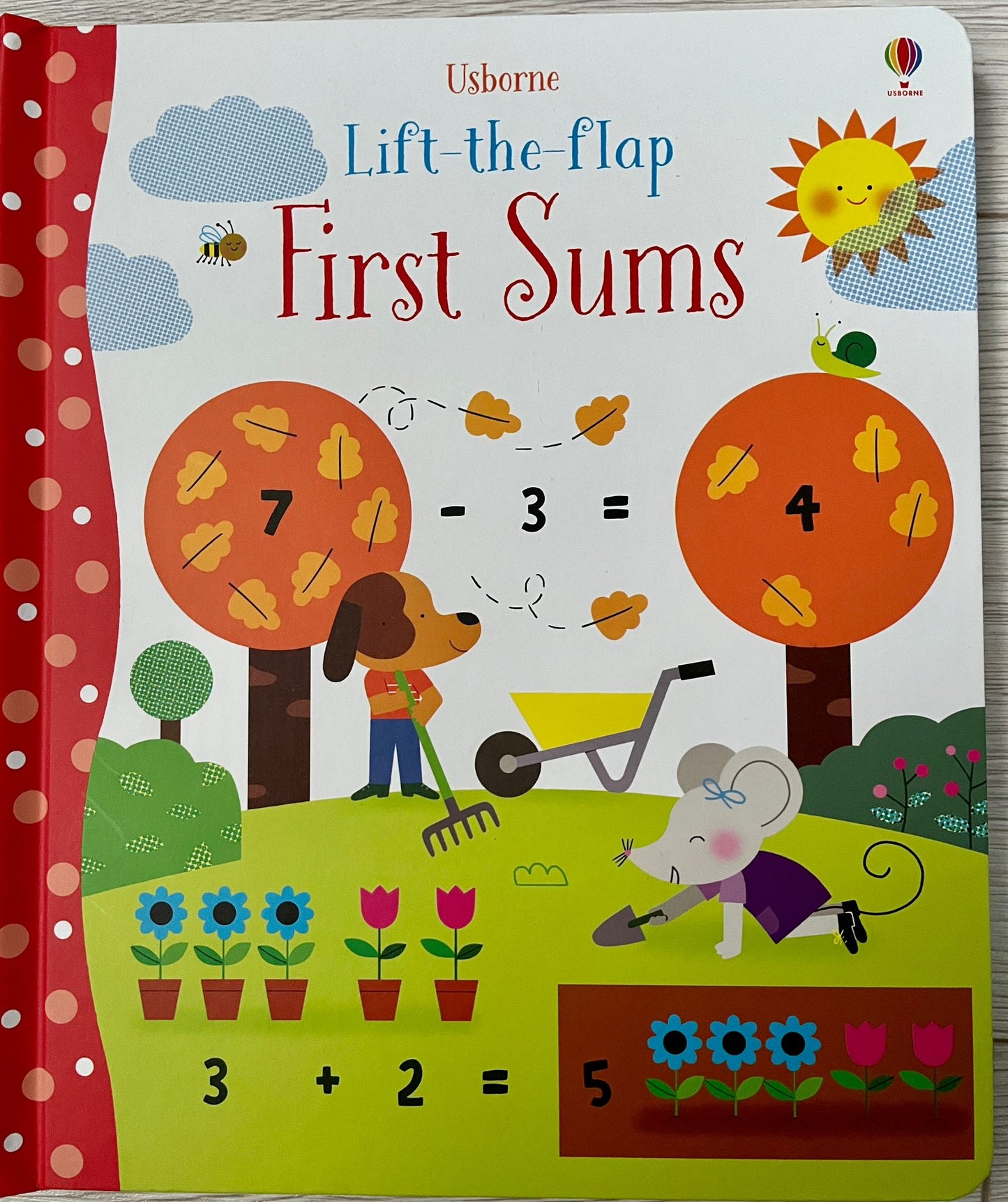 Usborne First Sums Carte cu clapete