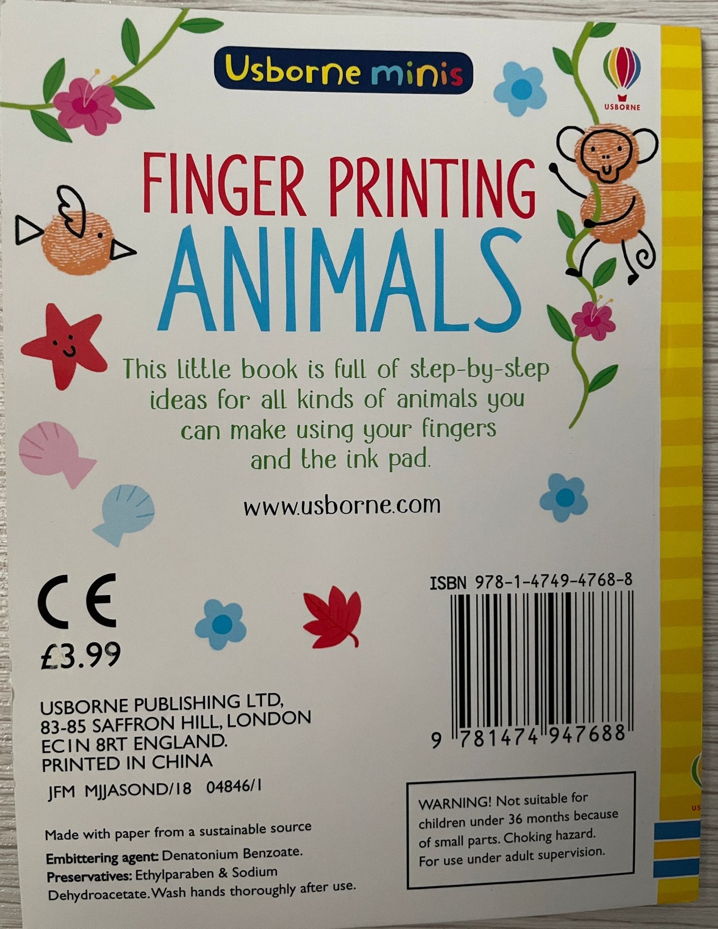 Usborne Finger Printing mini