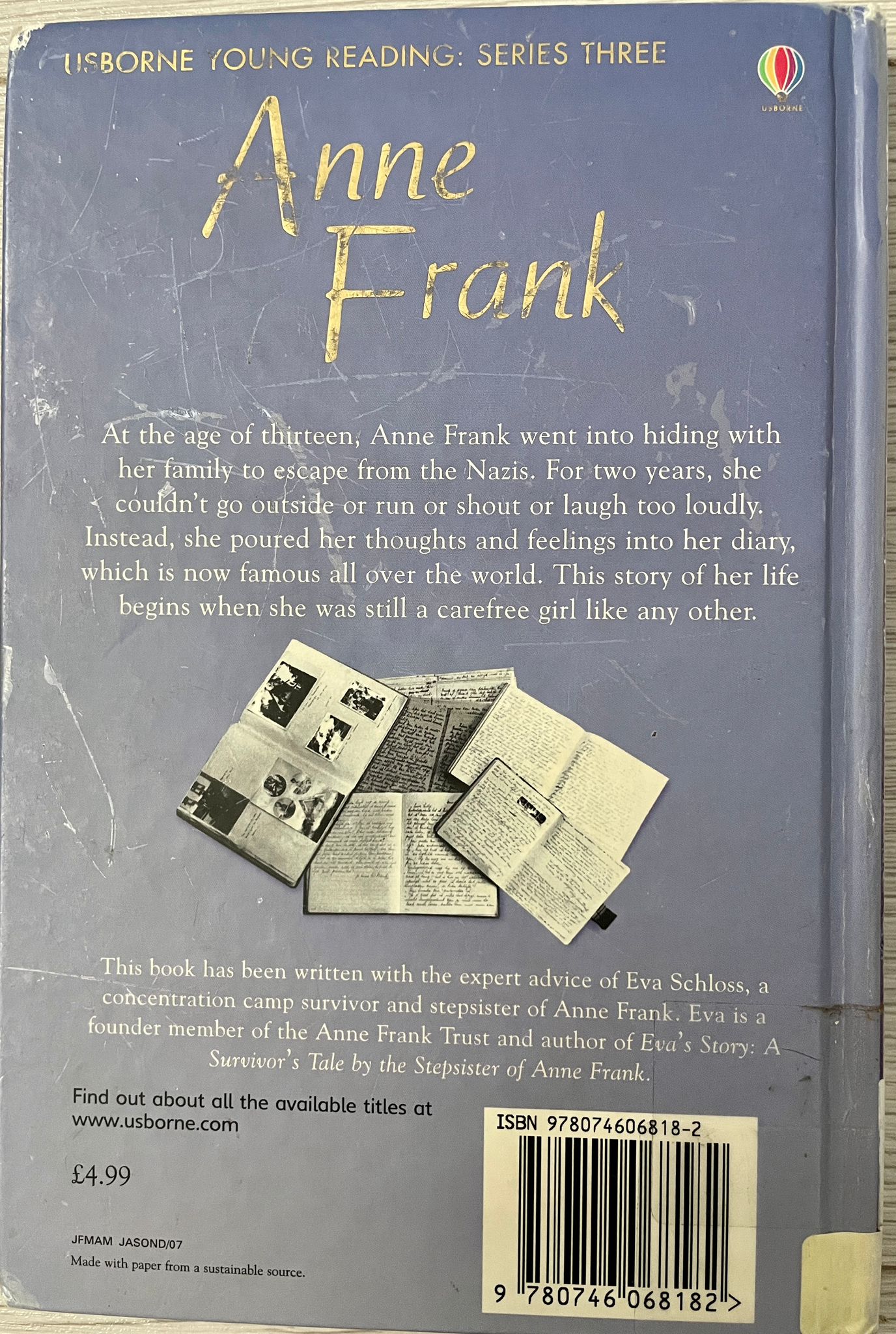 Anne Frank - Usborne Young Reading