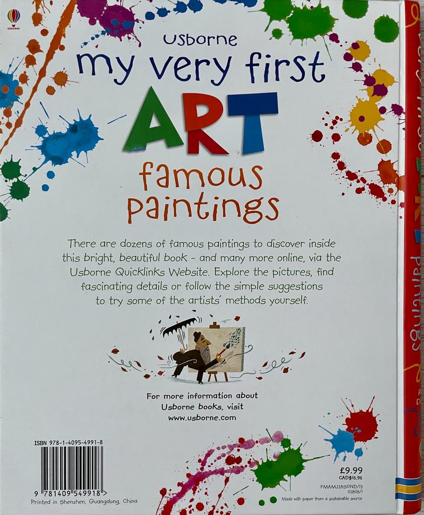 Usborne My very first - Art: Famous Paintings