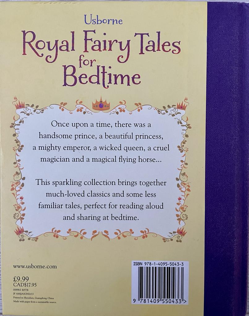 Usborne Royal Fairy Tales for Bedtime