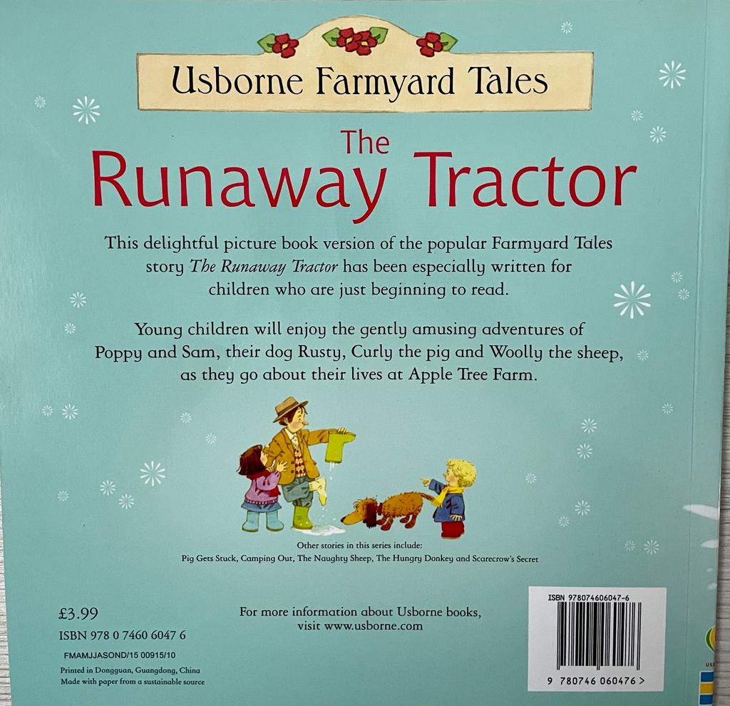 The Runaway Tractor - Usborne Farmyard Tales