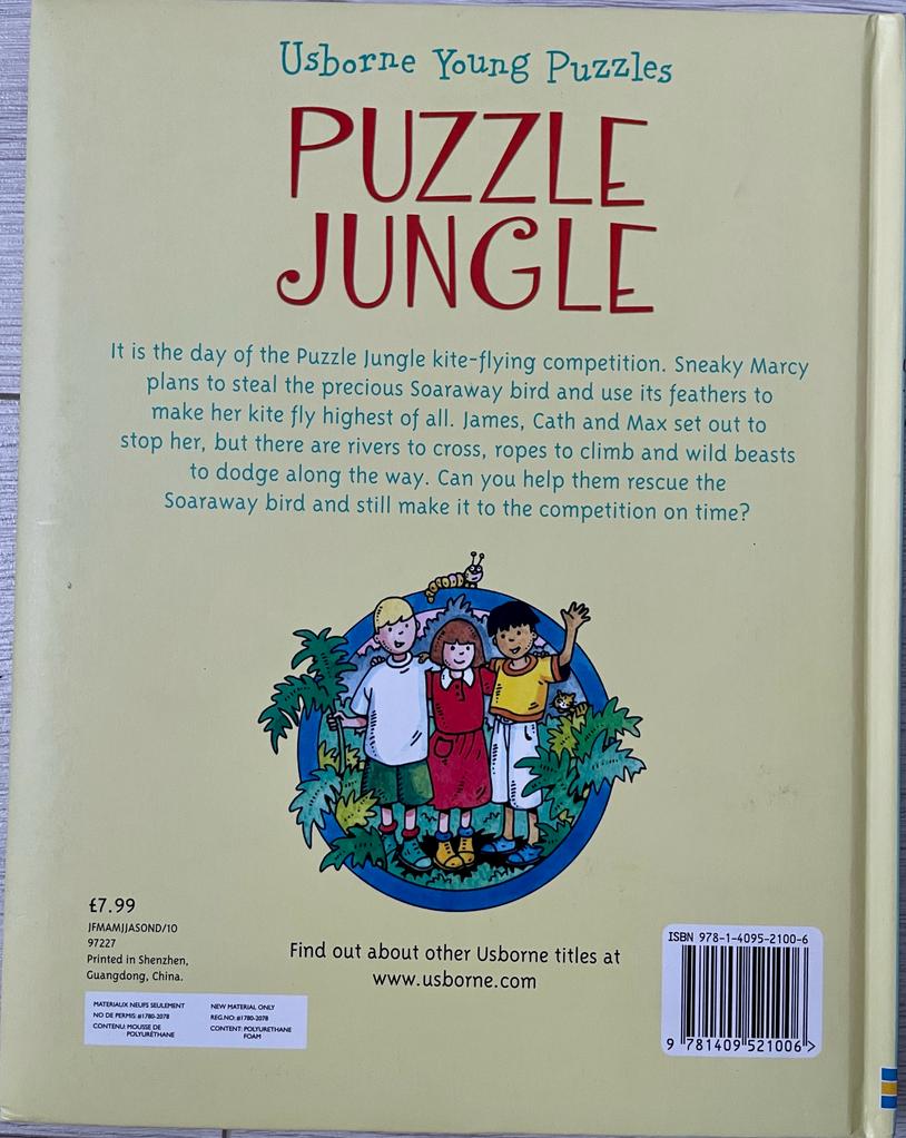 Usborne Young Puzzles - Puzzle Jungle