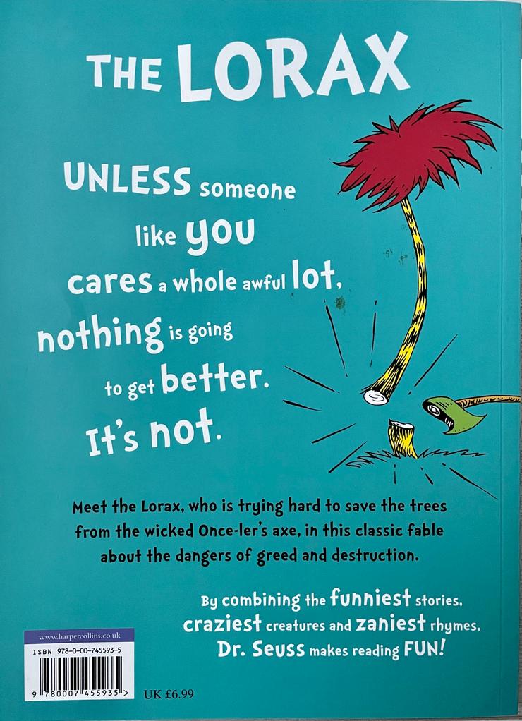 Dr. Seuss The Lorax