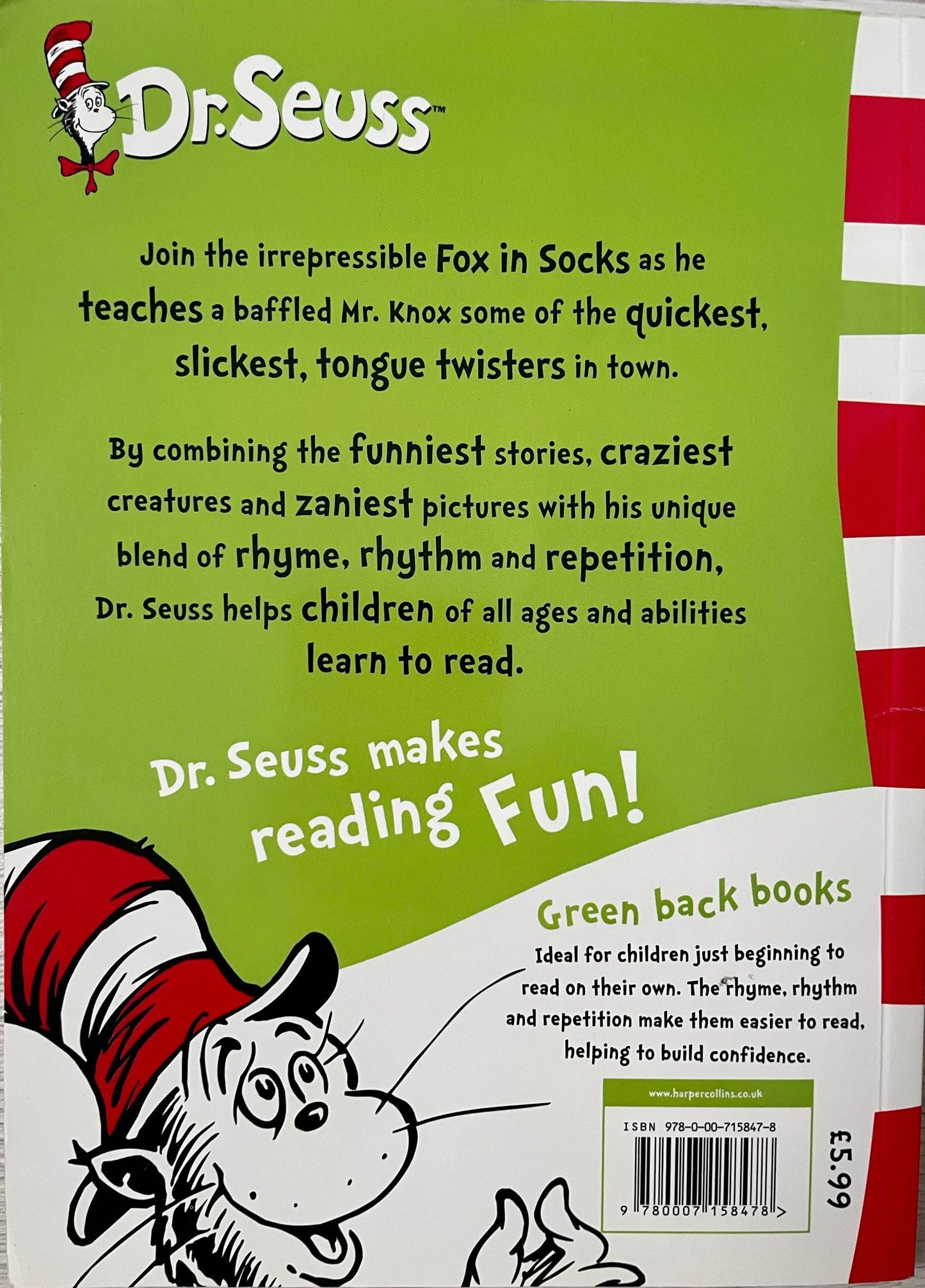 Dr. Seuss - Fox in socks