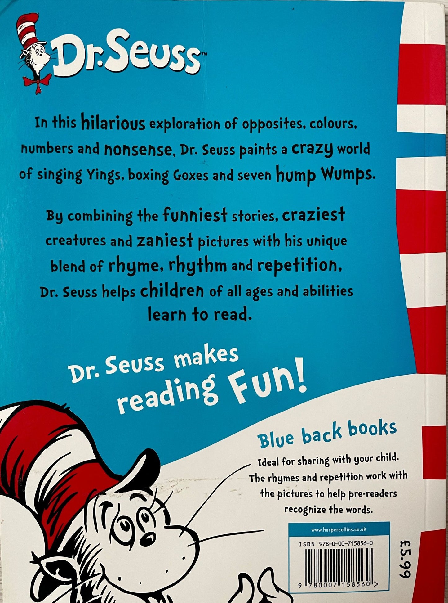 Dr. Seuss - One fish, two fish, red fish, blue fish