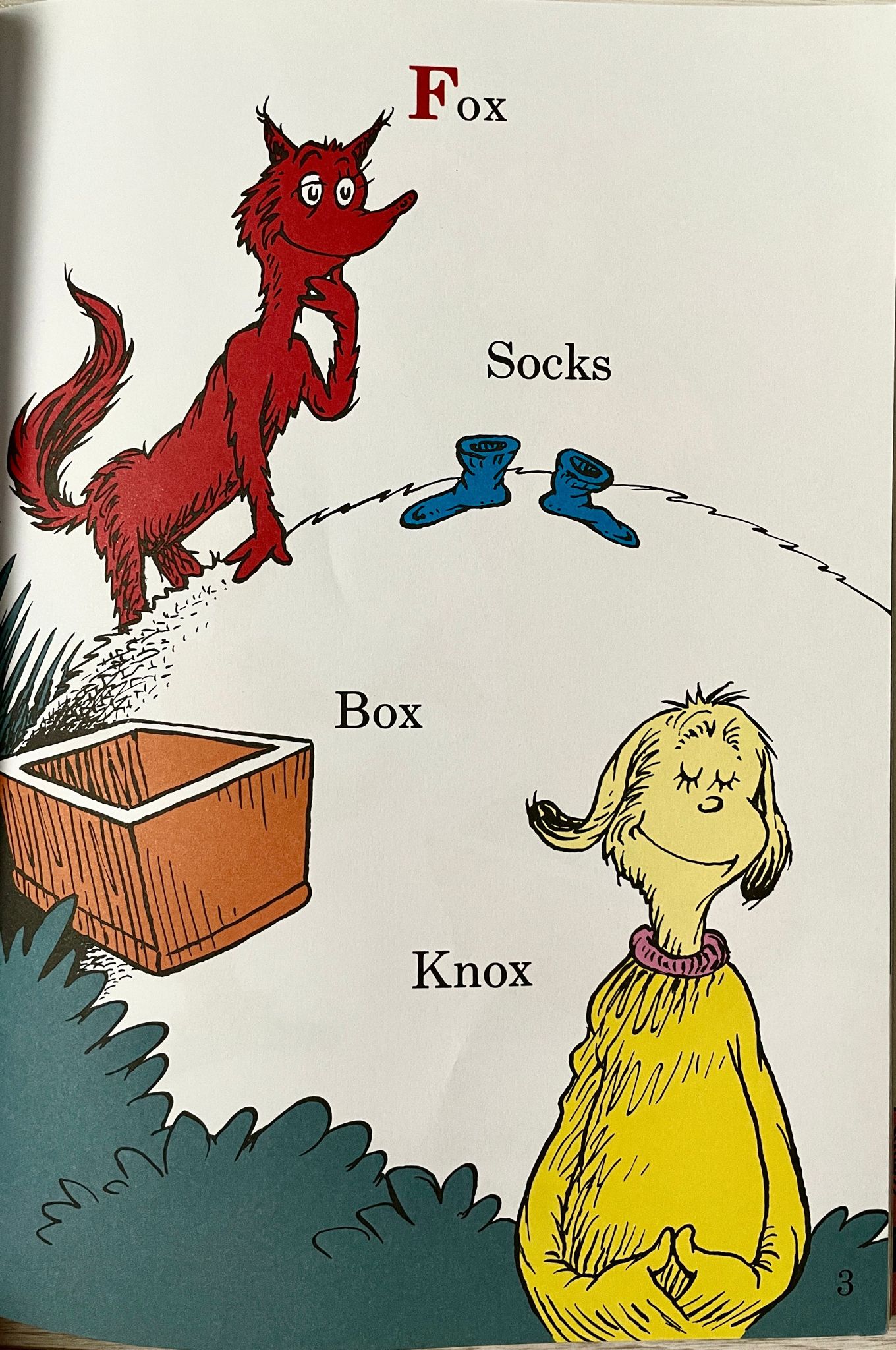 Dr. Seuss - Fox in socks