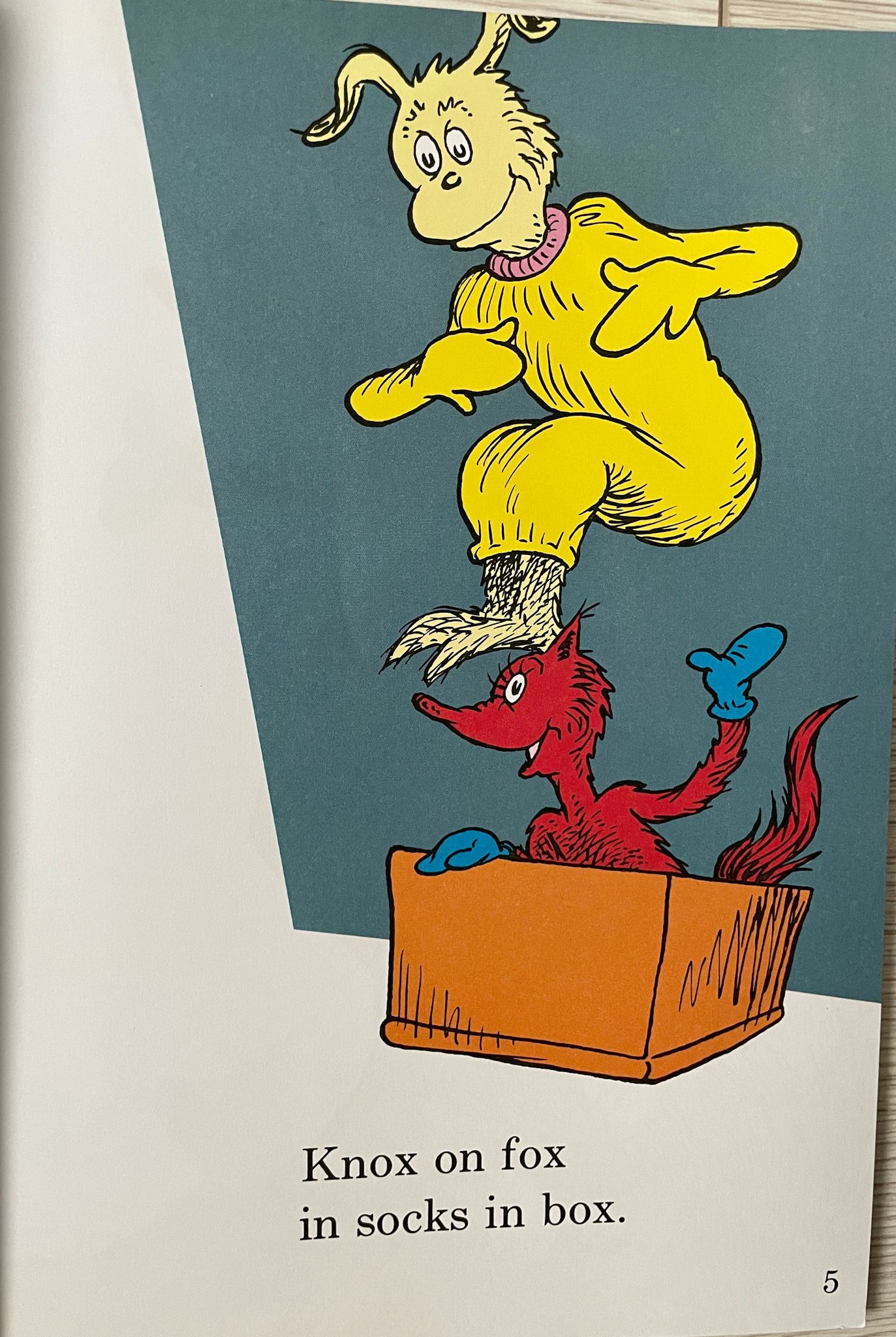 Dr. Seuss - Fox in socks