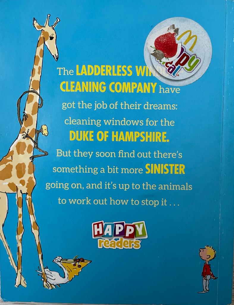 Ladderless Window-Cleaning Animals