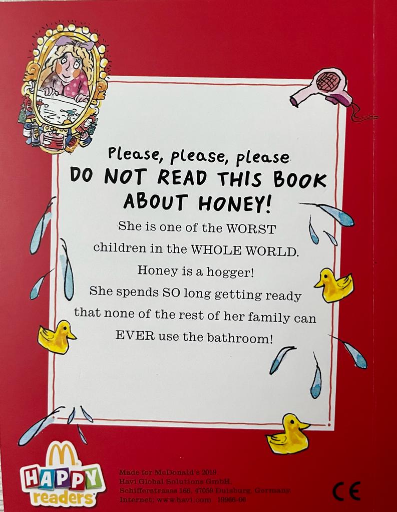 Honey the Hogger - David Walliams