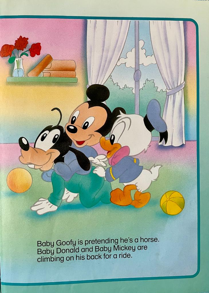 Baby Goofy helps out